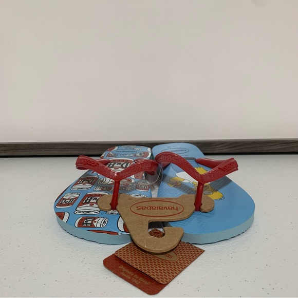 Havaianas The Simpsons Flip Flop Sandals-Size 5 NWT - Picture 6 of 10